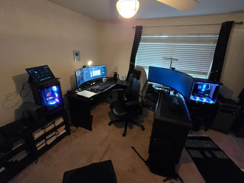 The command center — where PeerLLM, the videos, and the books get made.